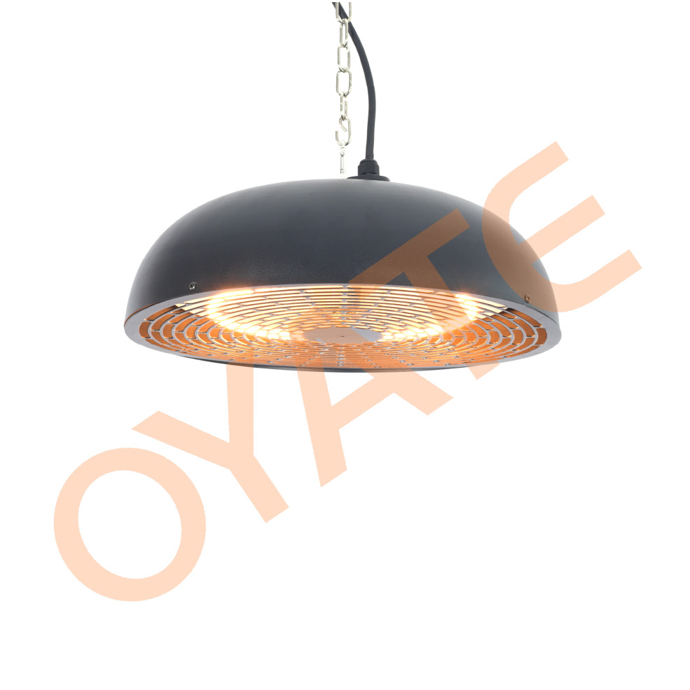 Recessed infrared ceiling heater